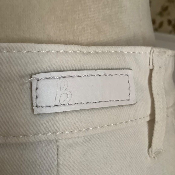 Boden Denim Skirt Off White US 8 L UK 12 L - Picture 3 of 5